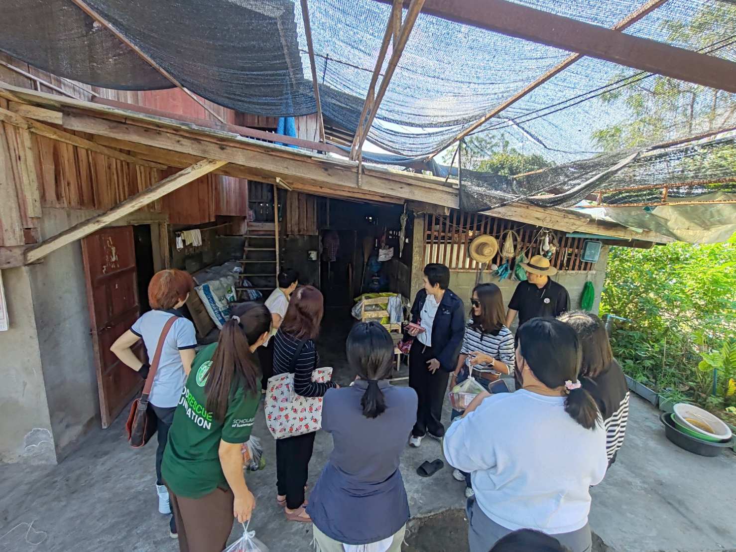 13 ลงพื้นที่ร่วมกับอาสาสมัครรักษ์อาหารลำพ 0