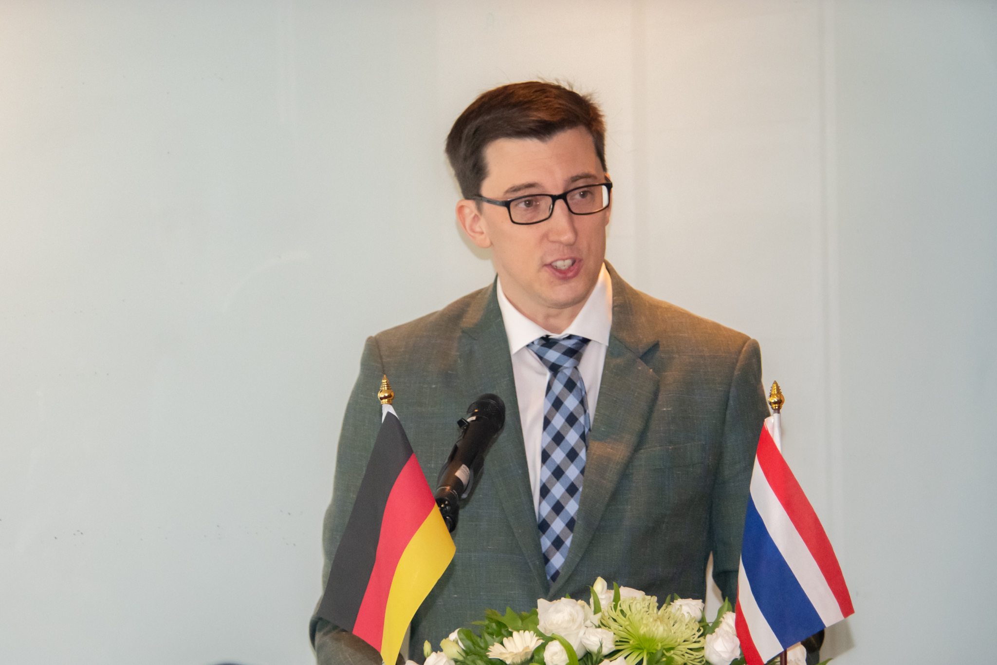 04 Mr. Johannes Kerner ผู้แทนสถานทูตเยอรมันกล่าวเปิดงาน