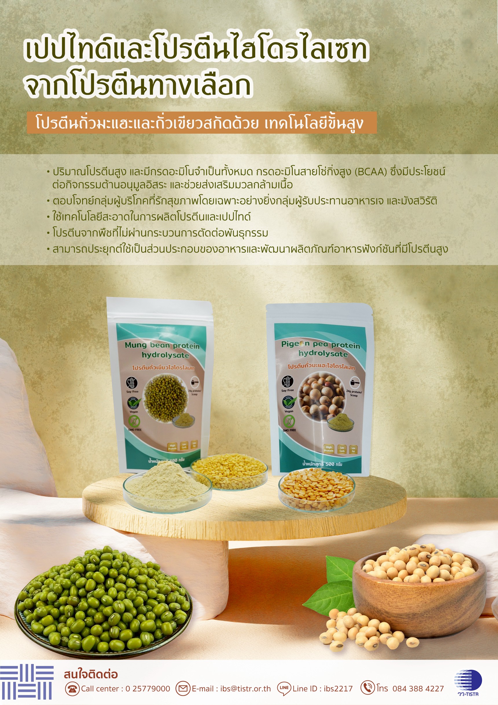 1 ต้นแบบผลิตภัณฑ์เปปไทด์ที่ออกฤทธิ์ทางชีว