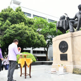 อว. จัดพิธีทำบุญตักบาตรเนื่องในวันคล้ายวันสถาปนากระทรวง อว.  ... Image 10