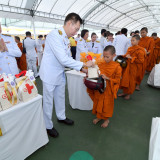 “สุดาวรรณ” รมว.อว. พร้อมด้วยคณะผู้บริหาร อว. ร่วมพิธีทำบุญตั ... Image 5