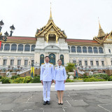 “สุดาวรรณ” รมว.อว. พร้อมด้วยคณะผู้บริหาร อว. ร่วมพิธีทำบุญตั ... Image 11