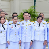 “สุดาวรรณ” รมว.อว. พร้อมด้วยคณะผู้บริหาร อว. ร่วมพิธีทำบุญตั ... Image 15