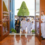 “สุดาวรรณ” รมว.อว. พร้อมด้วยคณะผู้บริหาร อว. ร่วมพิธีทำบุญตั ... Image 17