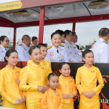 “สุดาวรรณ” รมว.อว. พร้อมด้วยคณะผู้บริหาร อว. ร่วมพิธีทำบุญตั ... Image 16