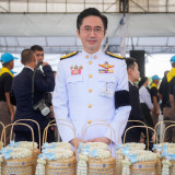 กระทรวง อว. ร่วมพิธีทำบุญตักบาตรถวายพระราชกุศล เนื่องในวันคล ... พารามิเตอร์รูปภาพ 5