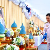 กระทรวง อว. ร่วมพิธีทำบุญตักบาตรถวายพระราชกุศล เนื่องในวันคล ... พารามิเตอร์รูปภาพ 2