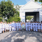 กระทรวง อว. เป็นเจ้าภาพในการบำเพ็ญพระราชกุศลพระพิธีธรรมสวดพร ... Image 4
