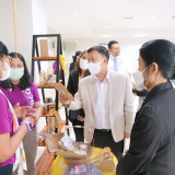 เลขา รมว.อว. เยี่ยมชมผลงานนวัตกรชุมชนโครงการ U2T for BCG ม.ท ... พารามิเตอร์รูปภาพ 4