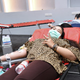 อว. จัดกิจกรรม “ทุกยูนิต รวมหัวใจ ชาว อว. พร้อมใจบริจาคโลหิต ... Image 9