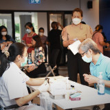 อว. จัดกิจกรรม “ทุกยูนิต รวมหัวใจ ชาว อว. พร้อมใจบริจาคโลหิต ... Image 5