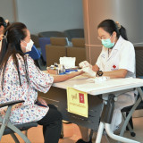 อว. จัดกิจกรรม “ทุกยูนิต รวมหัวใจ ชาว อว. พร้อมใจบริจาคโลหิต ... Image 2