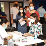 อว. จัดกิจกรรม “ทุกยูนิต รวมหัวใจ ชาว อว. พร้อมใจบริจาคโลหิต ... Image 12