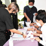 อว. จัดกิจกรรม “ทุกยูนิต รวมหัวใจ ชาว อว. พร้อมใจบริจาคโลหิต ... Image 6