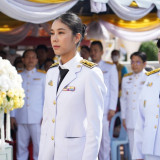 “ศุภมาส” นำทีมผู้บริหารและบุคลากร อว. ถวายผ้าพระกฐินพระราชทา ... Image 2