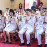 “ศุภมาส” นำทีมผู้บริหารและบุคลากร อว. ถวายผ้าพระกฐินพระราชทา ... Image 5